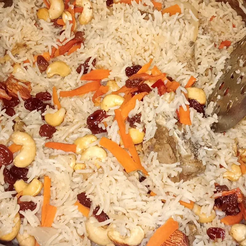 Ghar Ka Bana Kabuli Pulao  3 Person Serving